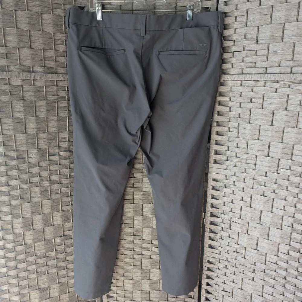 Dockers Go Pants Gray Slim Fit Performance Chino Mens 38x30 Minimalist Modern